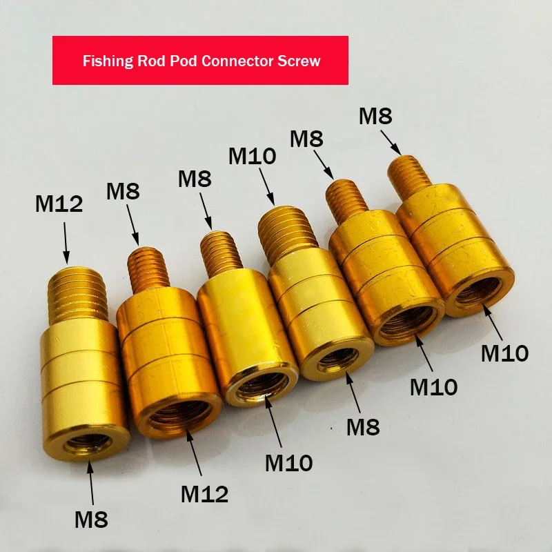 Landing Net Telescopic - Fishing Net Rod Pod Connector M8/M10/M12