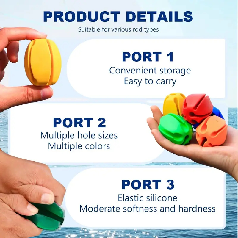 6-24Pcs Rod Protection Cover R - Fishing Equipment Rod avis et prix