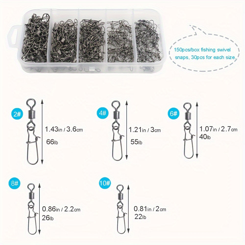 95/210 PCS Set Fishing Connect - Fishing Equipment For Beginners avis et prix