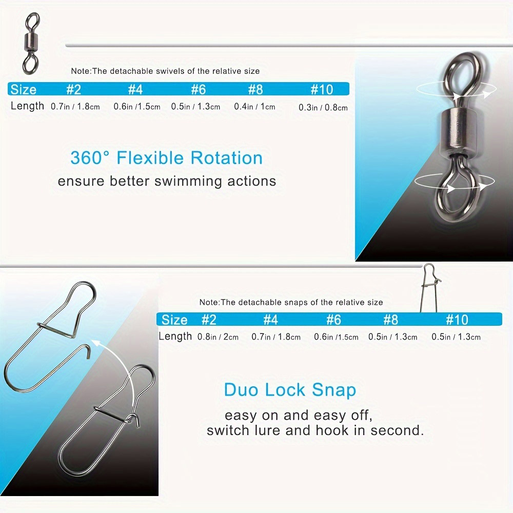 95/210 PCS Set Fishing Connect - Fishing Equipment For Beginners avis et prix