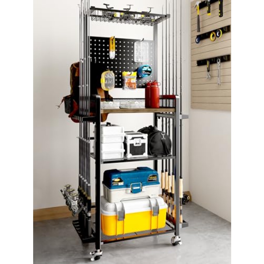 Fishing Rod Holder Rotating Fi - Fishing Equipment Rod avis et prix