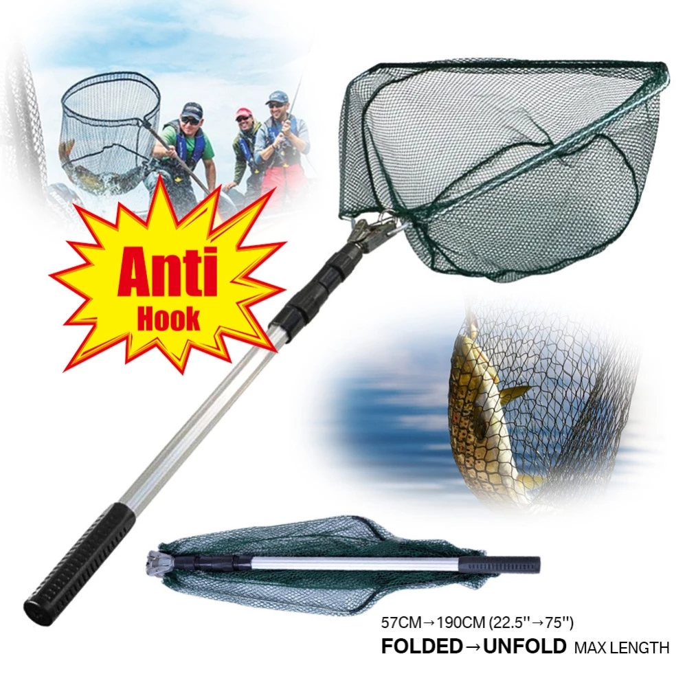 190cm 92cm 55cm Telescopic Lan - Landing Net Telescopic avis et prix