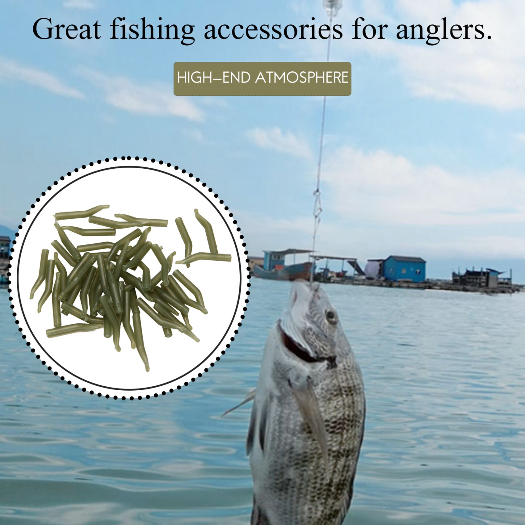 50Pcs/Lot Carp Fishing Hook Sl - Fishing Equipment For Beginners avis et prix