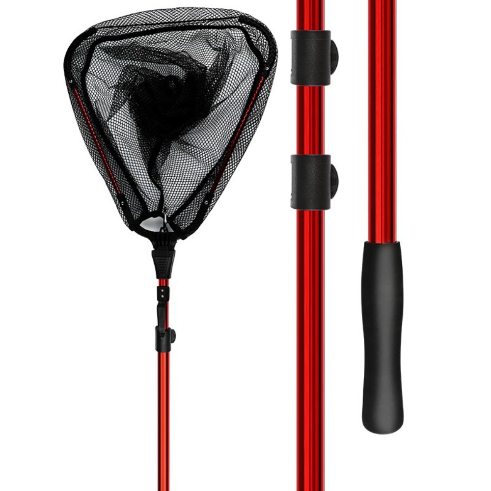 90cm Foldable Fishing Net with - Landing Net Telescopic avis et prix