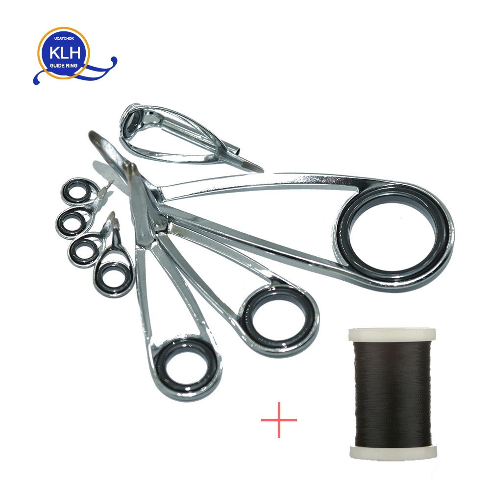 8pcs/Kit KLH Bracket Stainless - Fishing Equipment Rod avis et prix