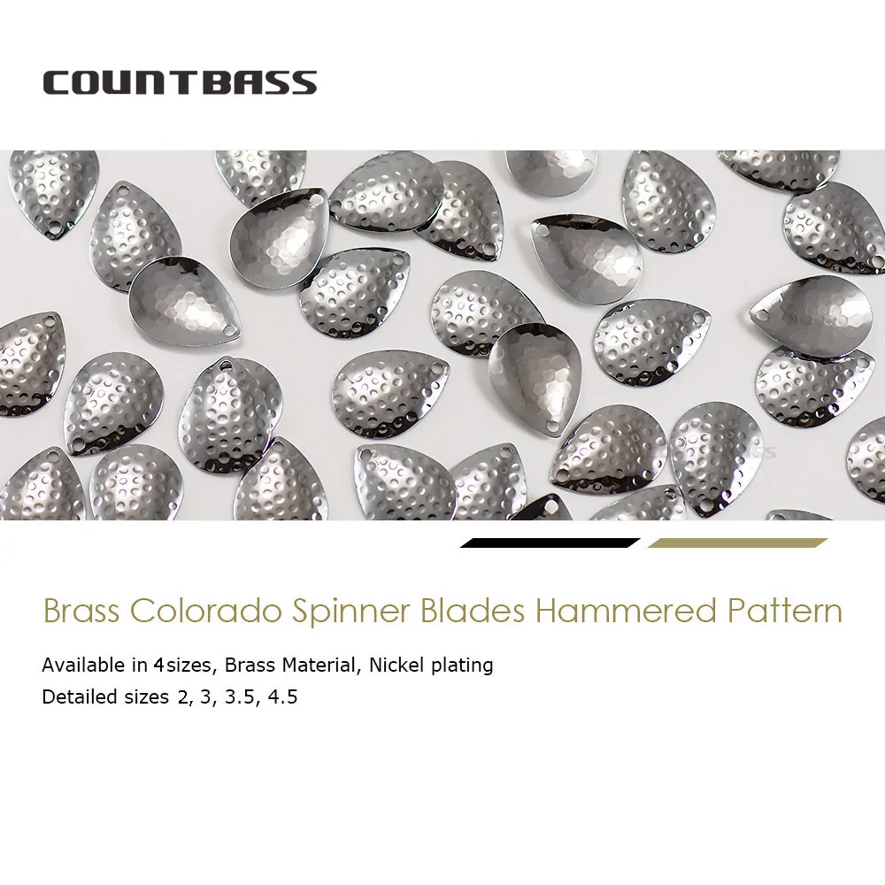 Countbass 50pcs Size 2-4.5 Nic - Quality Fishing Equipment avis et prix