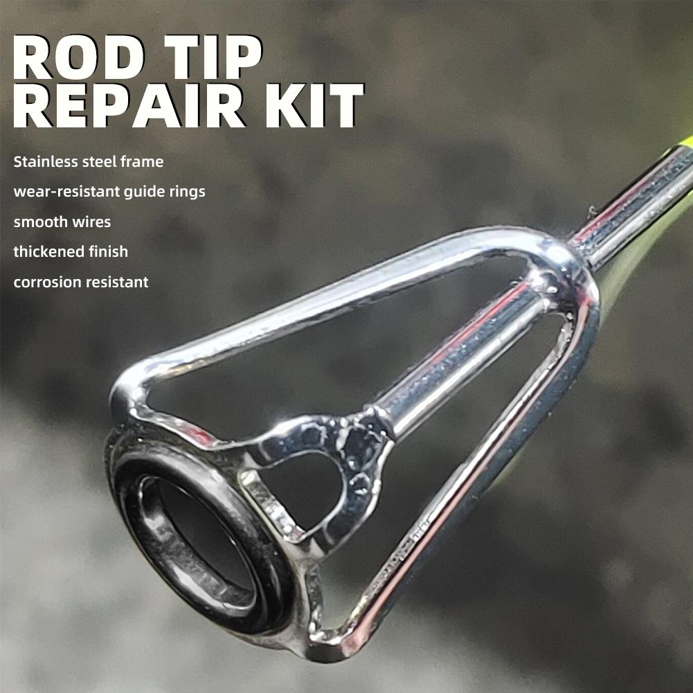 Rod Tip Repair Kit 10pcs Fishi - Fishing Equipment Rod avis et prix