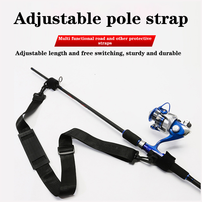NEW Fishing Rod Carrying Strap - Fishing Equipment For Beginners avis et prix