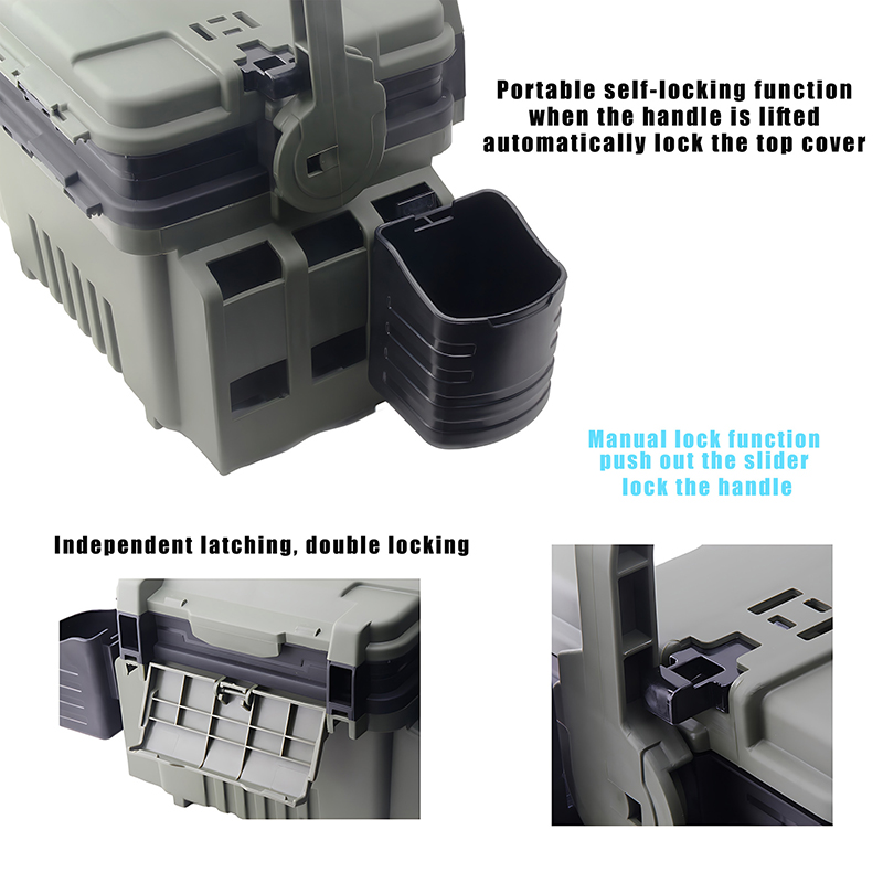 JSFUN Fishing Box Barrel Holde - Fishing Equipment For Beginners avis et prix