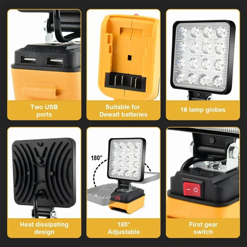 4Inch Led Light Handheld Spotl - Fishing Equipment For Beginners avis et prix