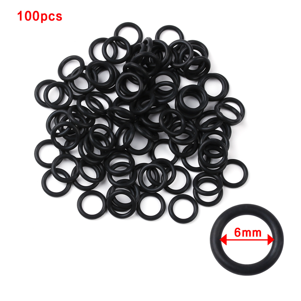 100 PCs Black Rubber O-Rings S - Fishing Equipment For Beginners avis et prix
