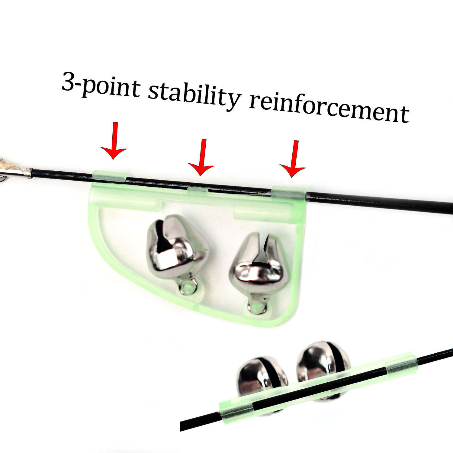 Topranc Double Bells Fishing B - Fishing Equipment Rod avis et prix