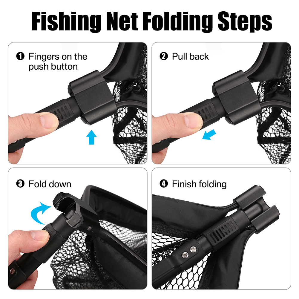 Floating fishing net for Fly F - Landing Net Telescopic avis et prix