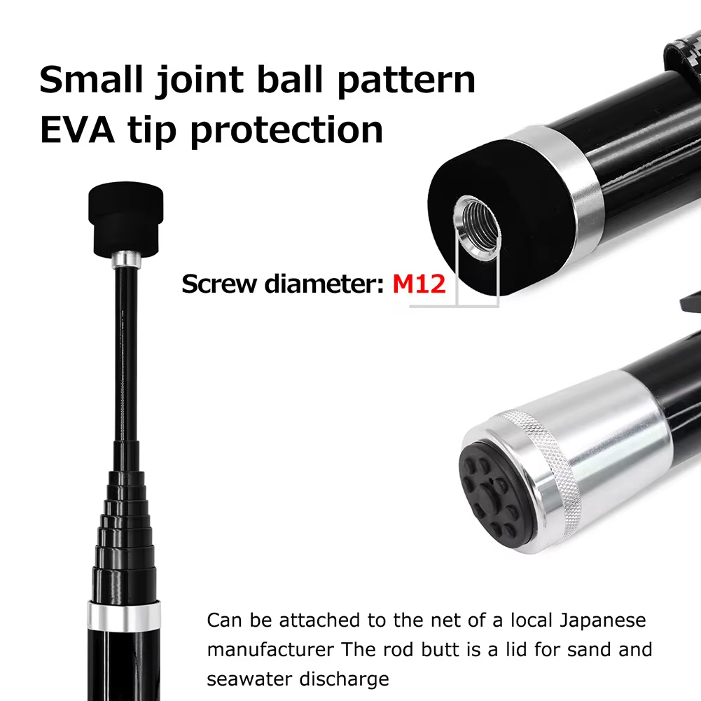 SANLIKE 3m Black Telescopic Ca - Landing Net Telescopic avis et prix