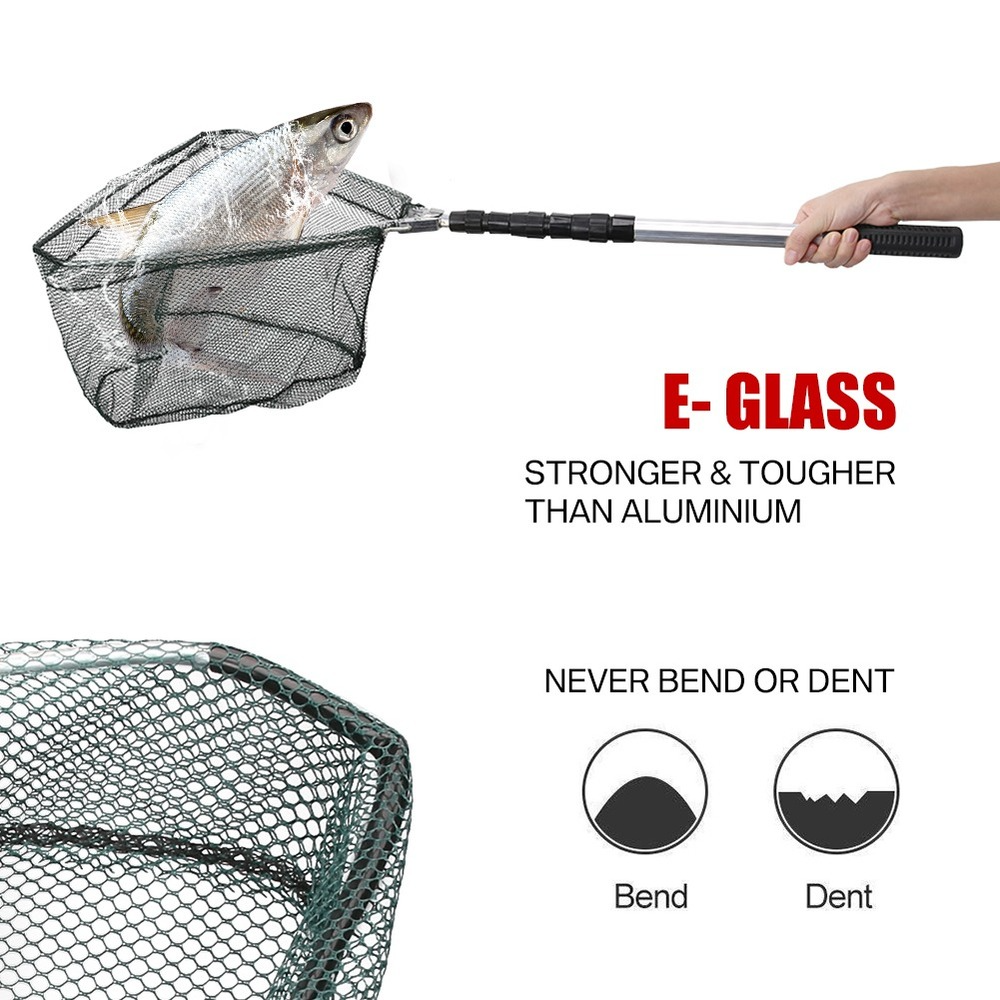 Fishing Landing Net Aluminum A - Landing Net Telescopic avis et prix